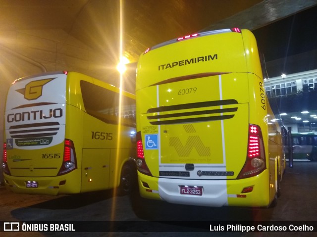 Viação Itapemirim 60079 na cidade de Belo Horizonte, Minas Gerais, Brasil, por Luis Philippe Cardoso Coelho. Número da foto: #7116581.