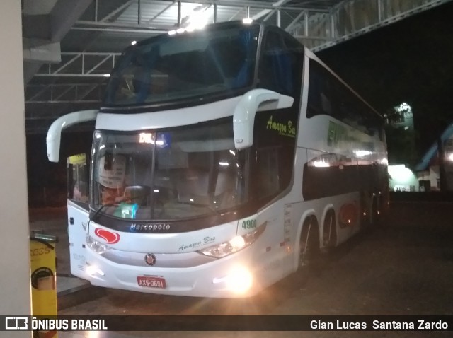 Eucatur - Empresa União Cascavel de Transportes e Turismo 4900 na cidade de Ji-Paraná, Rondônia, Brasil, por Gian Lucas  Santana Zardo. ID da foto: 7114351.