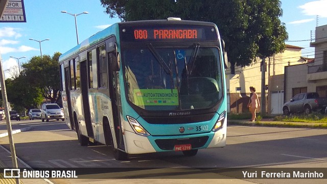 Rota Sol > Vega Transporte Urbano 35502 na cidade de Fortaleza, Ceará, Brasil, por Yuri Ferreira Marinho. ID da foto: 7115074.