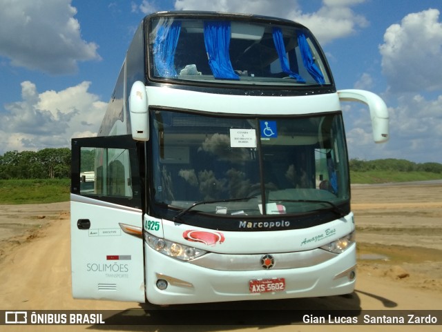 Eucatur - Empresa União Cascavel de Transportes e Turismo 4925 na cidade de Porto Velho, Rondônia, Brasil, por Gian Lucas  Santana Zardo. ID da foto: 7117511.