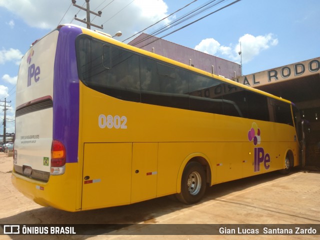 Ipe Transporte Rodoviário 0802 na cidade de Porto Velho, Rondônia, Brasil, por Gian Lucas  Santana Zardo. ID da foto: 7117485.