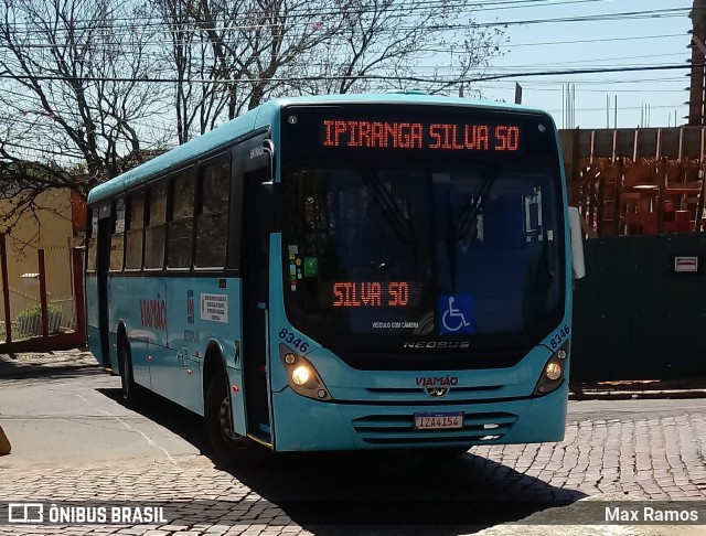 Empresa de Transporte Coletivo Viamão 8346 na cidade de Viamão, Rio Grande do Sul, Brasil, por Max Ramos. Número da foto: #7117386.
