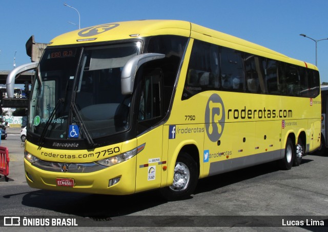 RodeRotas - Rotas de Viação do Triângulo 7750 na cidade de Rio de Janeiro, Rio de Janeiro, Brasil, por Lucas Lima. ID da foto: 7120229.