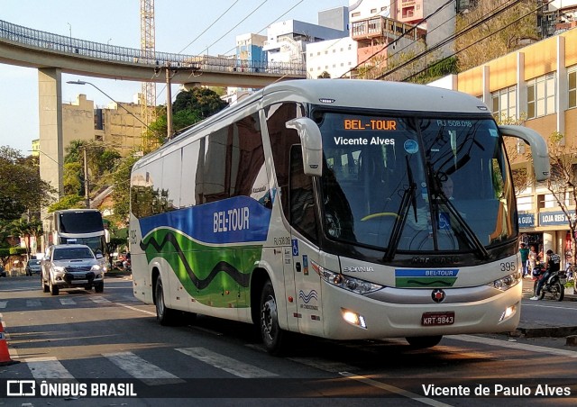 Bel-Tour Transportes e Turismo 395 na cidade de Aparecida, São Paulo, Brasil, por Vicente de Paulo Alves. Número da foto: #7120994.