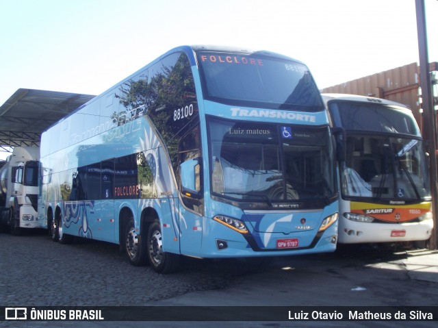 Transnorte - Transporte e Turismo Norte de Minas 88100 na cidade de Belo Horizonte, Minas Gerais, Brasil, por Luiz Otavio Matheus da Silva. ID da foto: 7120170.