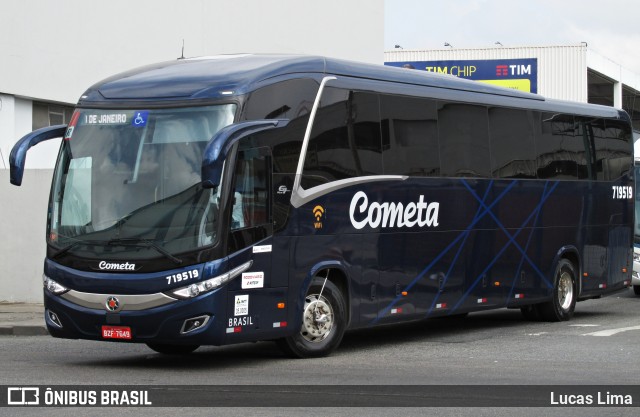 Viação Cometa 719519 na cidade de Rio de Janeiro, Rio de Janeiro, Brasil, por Lucas Lima. Número da foto: #7120174.
