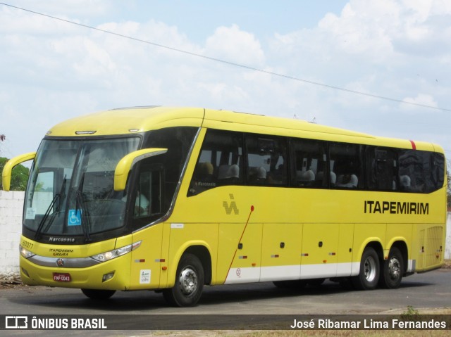 Viação Itapemirim 60077 na cidade de Teresina, Piauí, Brasil, por José Ribamar Lima Fernandes. Número da foto: #7120679.