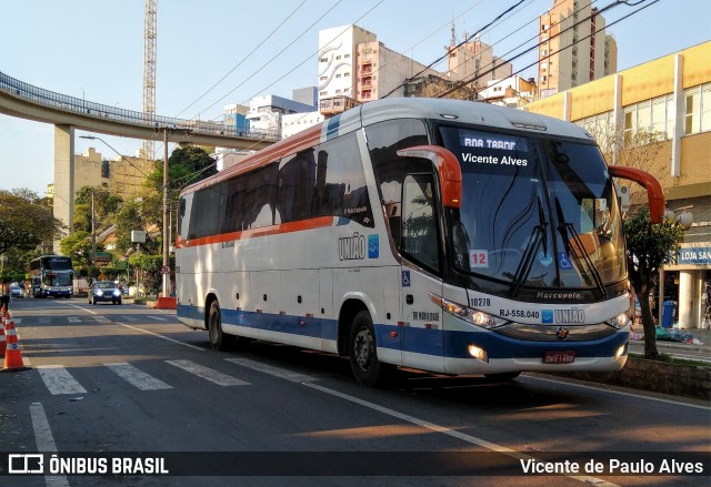 Expresso União 10278 na cidade de Aparecida, São Paulo, Brasil, por Vicente de Paulo Alves. Número da foto: #7120936.