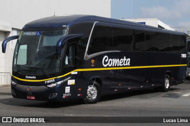 Viação Cometa 719553 na cidade de Rio de Janeiro, Rio de Janeiro, Brasil, por Lucas Lima. Número da foto: #7120152.