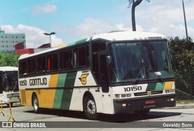 Empresa Gontijo de Transportes 10150 na cidade de São Paulo, São Paulo, Brasil, por Osvaldo Born. ID da foto: 7119493.