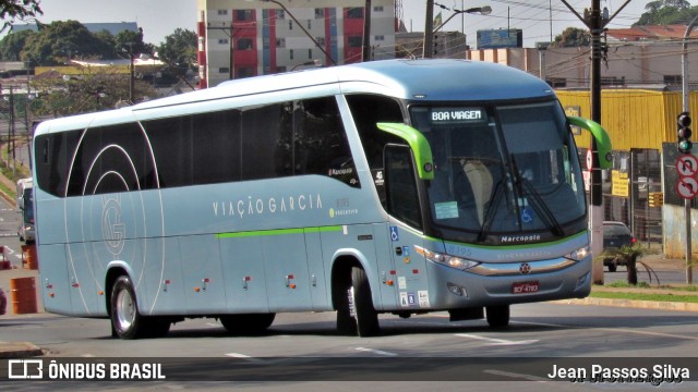 Viação Garcia 8195 na cidade de Londrina, Paraná, Brasil, por Jean Passos Silva. ID da foto: 7119392.