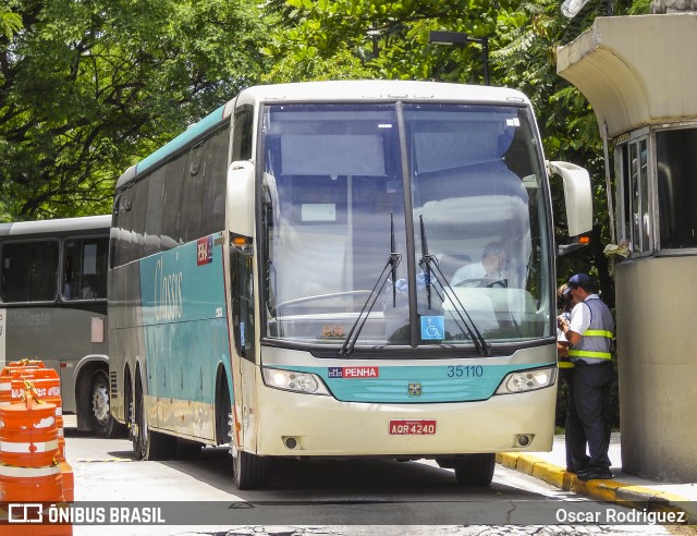 Empresa de Ônibus Nossa Senhora da Penha 35110 na cidade de São Paulo, São Paulo, Brasil, por Oscar Rodriguez . Número da foto: #7120932.