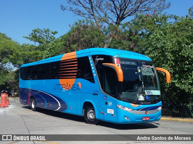 Litorânea Transportes Coletivos 5982 na cidade de São Paulo, São Paulo, Brasil, por Andre Santos de Moraes. Número da foto: #7118987.