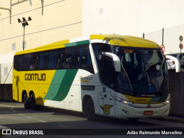 Empresa Gontijo de Transportes 19415 na cidade de Betim, Minas Gerais, Brasil, por Adão Raimundo Marcelino. ID da foto: 7120925.