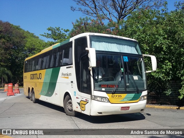 Empresa Gontijo de Transportes 12735 na cidade de São Paulo, São Paulo, Brasil, por Andre Santos de Moraes. Número da foto: #7118967.