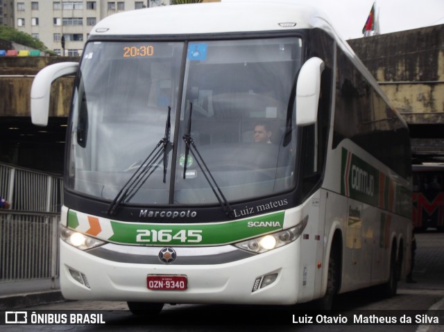 Empresa Gontijo de Transportes 21645 na cidade de Belo Horizonte, Minas Gerais, Brasil, por Luiz Otavio Matheus da Silva. Número da foto: #7120256.