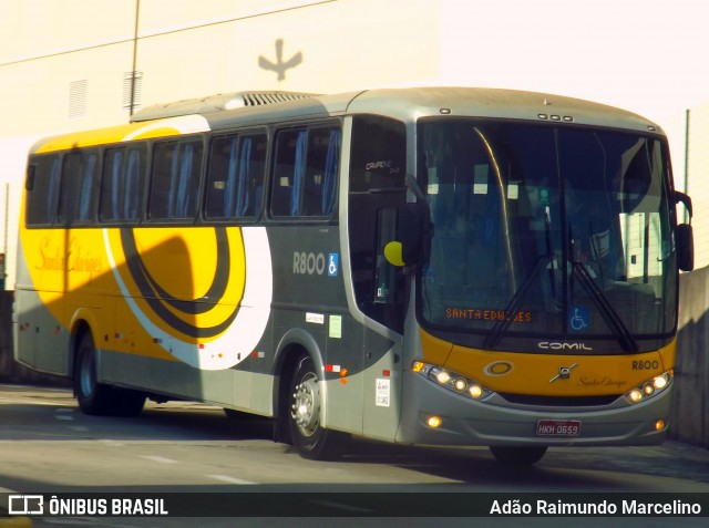 Viação Santa Edwiges R800 na cidade de Betim, Minas Gerais, Brasil, por Adão Raimundo Marcelino. ID da foto: 7121035.