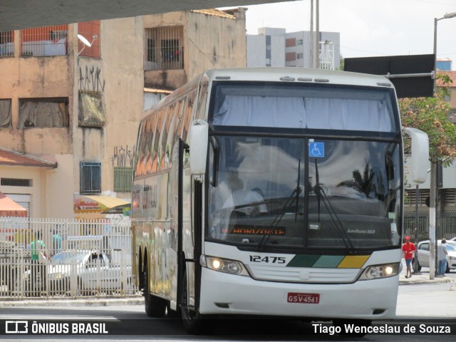 Empresa Gontijo de Transportes 12475 na cidade de Belo Horizonte, Minas Gerais, Brasil, por Tiago Wenceslau de Souza. ID da foto: 7123817.