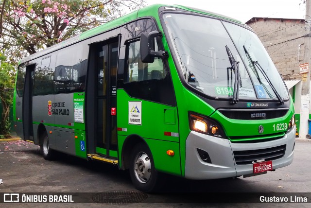 Transcooper > Norte Buss 1 6239 na cidade de São Paulo, São Paulo, Brasil, por Gustavo Lima. ID da foto: 7122038.