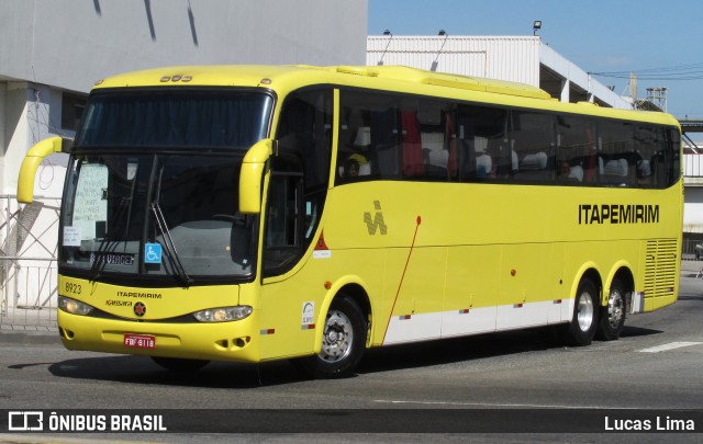Viação Itapemirim 8923 na cidade de Rio de Janeiro, Rio de Janeiro, Brasil, por Lucas Lima. Número da foto: #7124064.