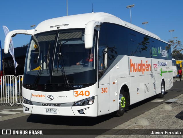 Buses Hualpén 340 na cidade de Concepción, Concepción, Bío-Bío, Chile, por Javier Ferrada. ID da foto: 7123036.