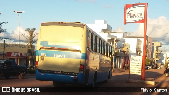 Viação Novo Horizonte 903511 na cidade de Barra da Estiva, Bahia, Brasil, por Flávio  Santos. ID da foto: 7121991.