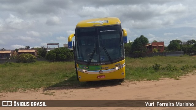 Terra Dourada Transportes e Turismo 1606 na cidade de Tibau do Sul, Rio Grande do Norte, Brasil, por Yuri Ferreira Marinho. Número da foto: #7124580.