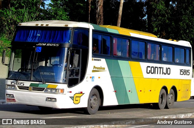 Empresa Gontijo de Transportes 15815 na cidade de Belo Horizonte, Minas Gerais, Brasil, por Andrey Gustavo. ID da foto: 7124728.