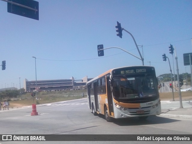 Transunião Transportes 3 6595 na cidade de São Paulo, São Paulo, Brasil, por Rafael Lopes de Oliveira. Número da foto: #7122803.