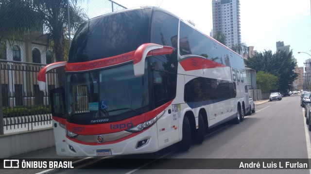 Viação Santana Iapó 3601 na cidade de Balneário Camboriú, Santa Catarina, Brasil, por André Luis L Furlan. Número da foto: #7122676.