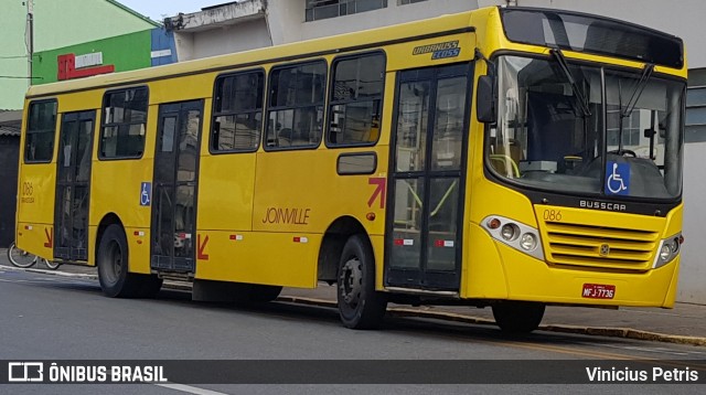 Transtusa - Transporte e Turismo Santo Antônio 086 na cidade de Joinville, Santa Catarina, Brasil, por Vinicius Petris. Número da foto: #7123143.