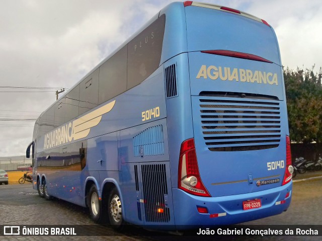 Viação Águia Branca 50140 na cidade de Vitória da Conquista, Bahia, Brasil, por João Gabriel Gonçalves da Rocha. Número da foto: #7123737.