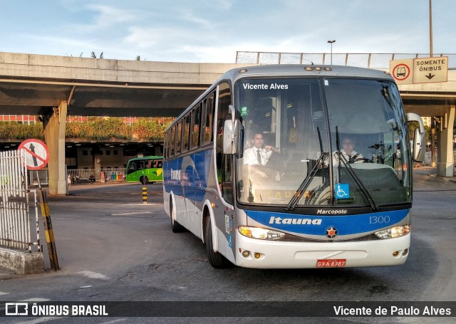 Viação Itaúna 1300 na cidade de Belo Horizonte, Minas Gerais, Brasil, por Vicente de Paulo Alves. ID da foto: 7123501.