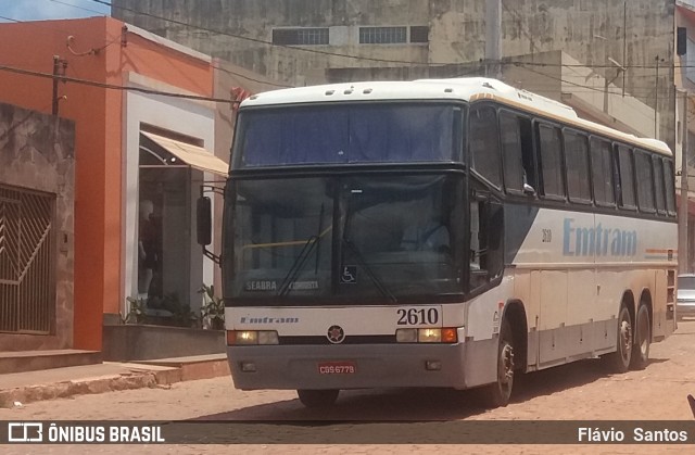 Emtram 2610 na cidade de Barra da Estiva, Bahia, Brasil, por Flávio  Santos. Número da foto: #7121962.