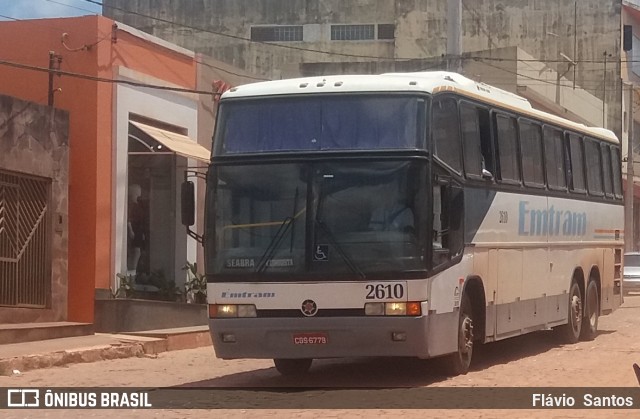 Emtram 2610 na cidade de Barra da Estiva, Bahia, Brasil, por Flávio  Santos. ID da foto: 7121962.