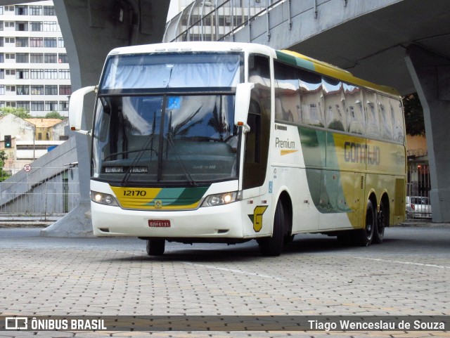 Empresa Gontijo de Transportes 12170 na cidade de Belo Horizonte, Minas Gerais, Brasil, por Tiago Wenceslau de Souza. ID da foto: 7123866.