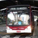 Viação Metrópole Paulista - Zona Sul 7 3703 na cidade de São Paulo, São Paulo, Brasil, por Michel Nowacki. Número da foto: #:id.