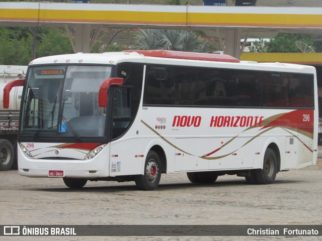 Viação Novo Horizonte 296 na cidade de Fervedouro, Minas Gerais, Brasil, por Christian  Fortunato. ID da foto: 7127687.