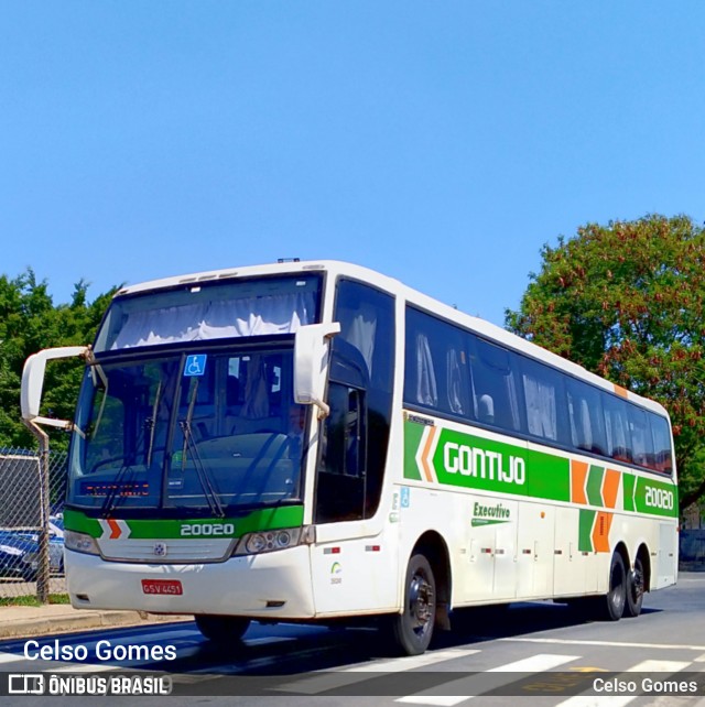 Empresa Gontijo de Transportes 20020 na cidade de Campinas, São Paulo, Brasil, por Celso Gomes. ID da foto: 7125819.