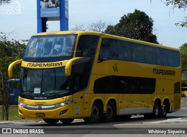 Viação Itapemirim 17403 na cidade de Vitória, Espírito Santo, Brasil, por Whitiney Siqueira. Número da foto: #7126941.
