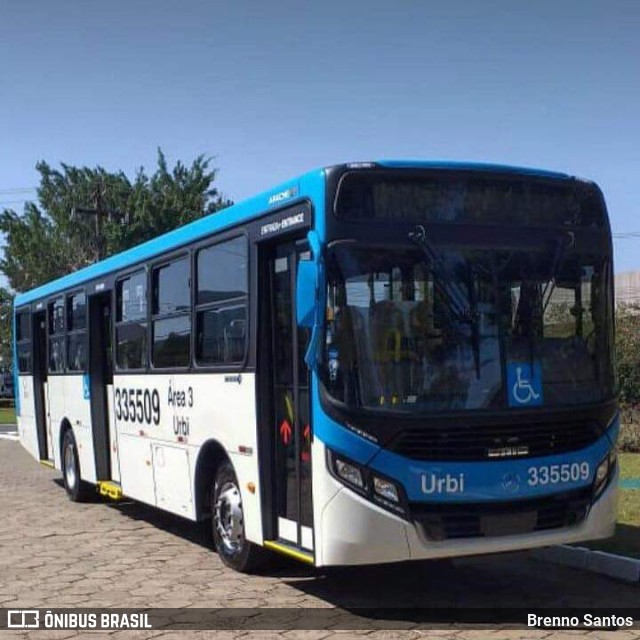 Urbi Mobilidade Urbana 335509 na cidade de Botucatu, São Paulo, Brasil, por Brenno Santos. Número da foto: #7125422.