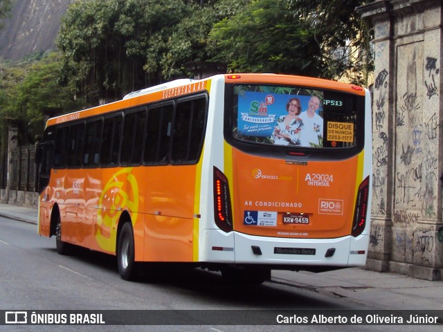 Empresa de Transportes Braso Lisboa A29024 na cidade de Rio de Janeiro, Rio de Janeiro, Brasil, por Carlos Alberto de Oliveira Júnior. ID da foto: 7126274.