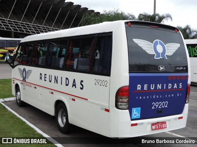 Reunidas Transportes Coletivos 29202 na cidade de Florianópolis, Santa Catarina, Brasil, por Bruno Barbosa Cordeiro. ID da foto: 7124919.
