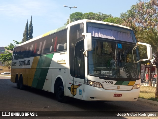 Empresa Gontijo de Transportes 12285 na cidade de Patos de Minas, Minas Gerais, Brasil, por João Víctor Rodrigues. Número da foto: #7127215.
