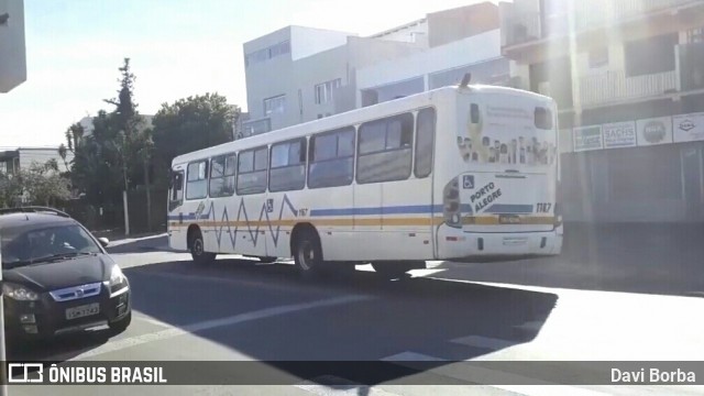 Trevo Transportes Coletivos 1167 na cidade de Porto Alegre, Rio Grande do Sul, Brasil, por Davi Borba. Número da foto: #7125659.