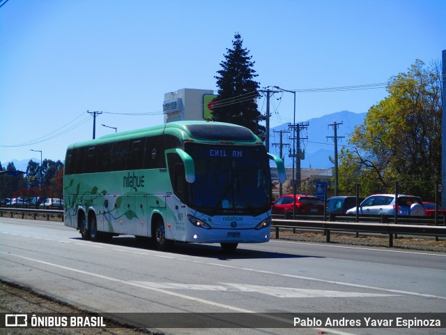 Buses Nilahue N19 na cidade de San Fernando, Colchagua, Libertador General Bernardo O'Higgins, Chile, por Pablo Andres Yavar Espinoza. Número da foto: #7127600.