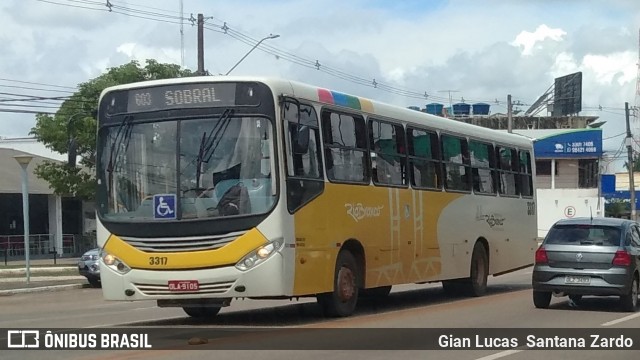 Empresa de Transporte São Judas Tadeu 3317 na cidade de Rio Branco, Acre, Brasil, por Gian Lucas  Santana Zardo. Número da foto: #7126069.