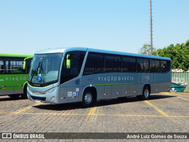 Viação Garcia 83246 na cidade de Londrina, Paraná, Brasil, por André Luiz Gomes de Souza. ID da foto: 7127482.