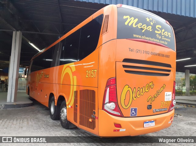 Oliver Turismo 2157 na cidade de Juiz de Fora, Minas Gerais, Brasil, por Wagner Oliveira. Número da foto: #7126469.