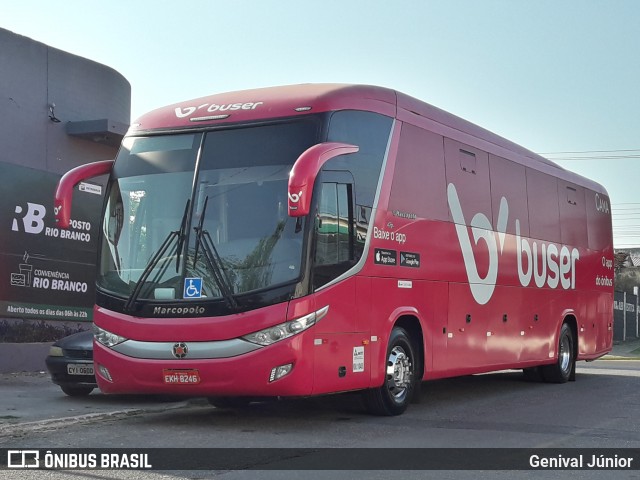 Buser Brasil Tecnologia 246 na cidade de Corumbá, Mato Grosso do Sul, Brasil, por Genival Júnior. Número da foto: #7125312.